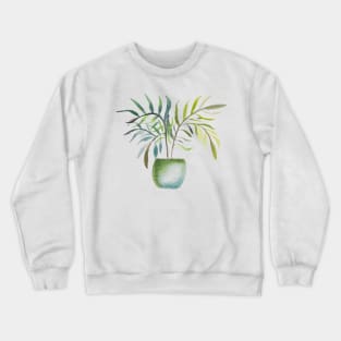 Blue and Green Houseplant Crewneck Sweatshirt